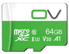 OV MicroSD U3V30 card