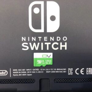 OV Micro SD card with Nintendo Switch